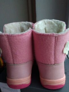 Валенки mio sole розовые на овчине 23