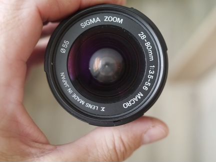 Sigma macro 1к 2 sony 28-80mm sony A