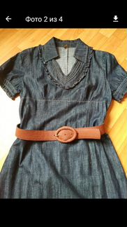 Платье джинсовое