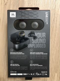 Беспроводные наушники JBL live 300 tws