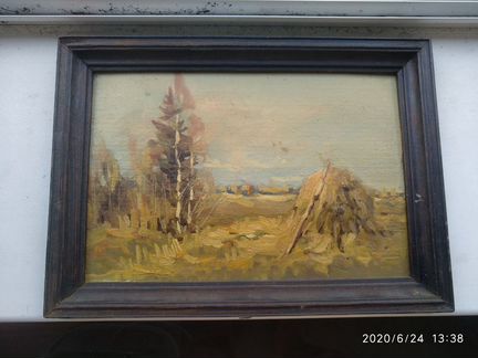 Картина с автографом автора