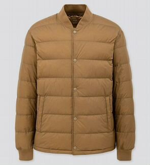 Пуховой бомбер Uniqlo (коричневый / размер: XS)