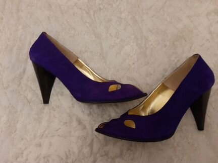 Туфли замшевые 39 размер