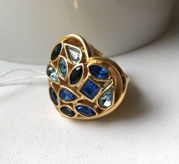 Редкое дизайнерское кольцо Yves Saint Laurent