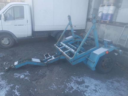 Прицеп для перевозки кабельных барабанов