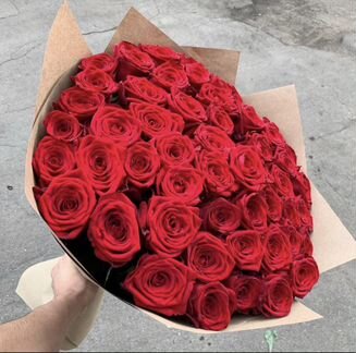 51 красная роза