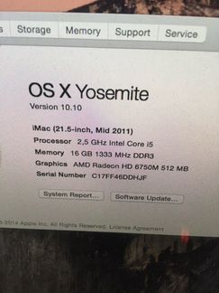 iMac (21.5-inch, Mid 2011)