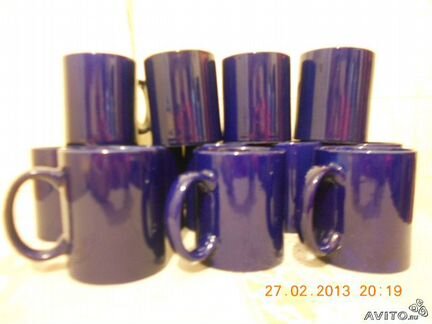 Чашки большие (новые) 12 штук