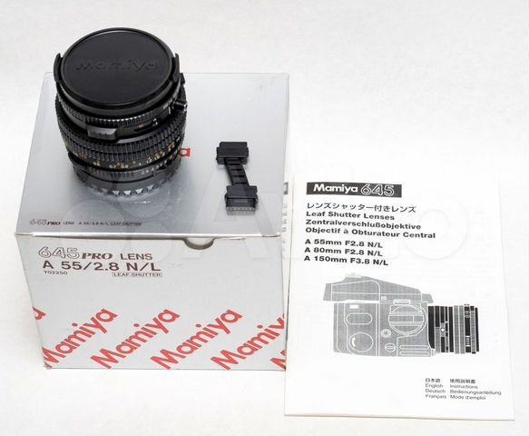 Mamiya Sekor A 55mm F 2 8 N L Centralnyj Zatvor Kupit V Rostove Na Donu Bytovaya Elektronika Avito