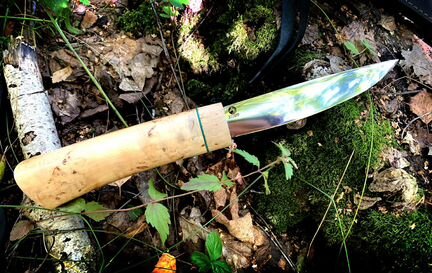 Якутский национальный нож из стали Х12мф