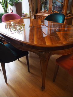 Стол раздвижной румынский массив