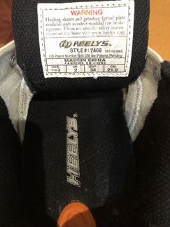 Роликовые кроссовки Heelys р 34