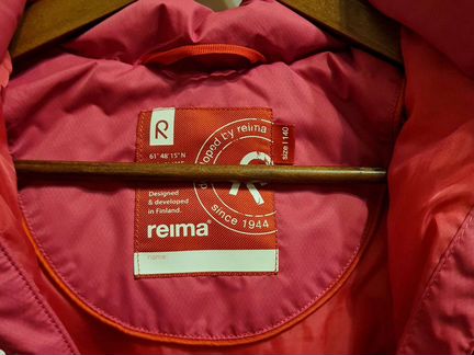 Зимняя куртка reima размер 140