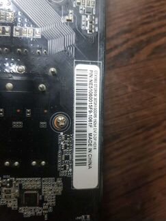Видеокарта palit GTX 1060-3gb