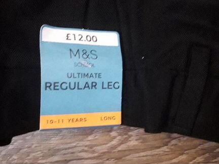 Брюки школьные новые Marks &Spencer 146