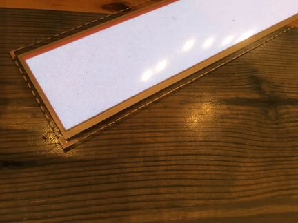 Электролюминесцентная световая бумага. EL Panel