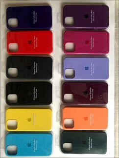 Чехлы Silicone case на iPhone Xr/11/Xs/6/6s/7/11+