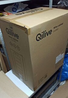 Винный шкаф Qilive новый на 18 бутылок
