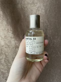 Парфюмированая вода Le Labo Santal 33