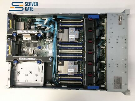 Сервер HP DL380 G9 24SFF 2x E5-2680v3 256 GB