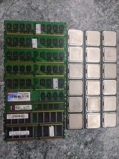 Процессоры 775 и 1155 и оперативная память