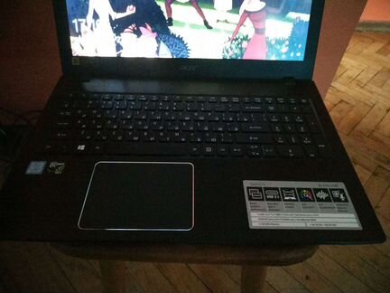 Ноутбук Acer Aspire E5-575G-57X6 черный