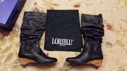 Сапоги женские из мягкой кожи Loriblu Италия