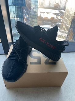 Yeezy Boost 350 V2 Core Black/ Core Black / Red