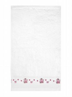 Полотенце Rozaliya Цвет: Белый (30х50 см)