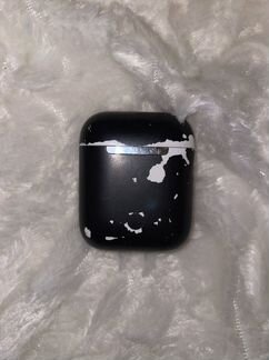 Кастомные черные AirPods (1 серия)