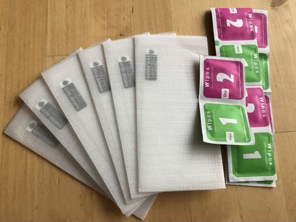 Защитное стекло для iPhone 4  4S (6 штук)