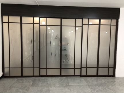 Раздвижные межкомнатные перегородки