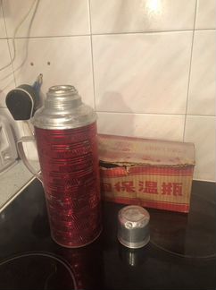 Термос со стеклянной колбой