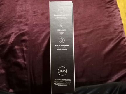 Беспроводные наушники jays a-seven wireless