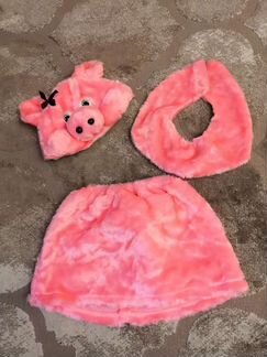 Новогодний костюм свинки для девочки