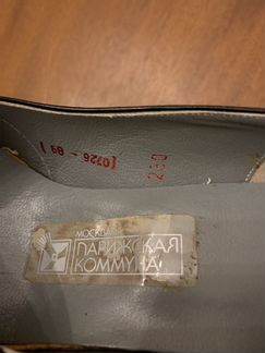 Туфли новые женские натур. кожа черные