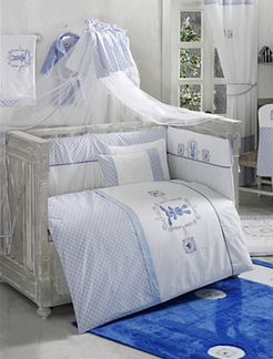 Комплект в кроватку Kidboo с балдахином 7предметов