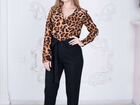 Леопардовая блузка объявление продам