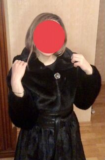 Шуба натуральная норка