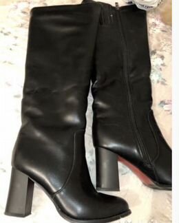 Сапоги кожаные 37