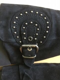 Сапоги зимние Loriblu натур.замша р.37,5-38