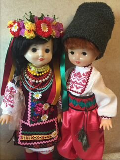 Шагающая Кукла СССР олеся,украинцы.Пара