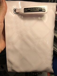 Косметичка Burberry розовая