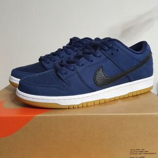 Nike Sb Dunk Low Navy Black Gum