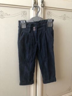 Тёплые брюки для девочки 90 см Benetton