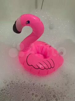 Надувной фламинго (подстаканник)