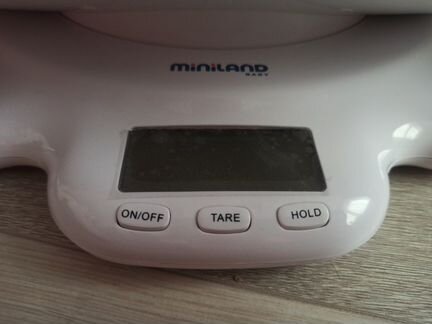 Весы детские Miniland Scaly Up со съемным лотком