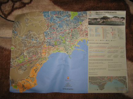 Неаполь карта достопримечательности