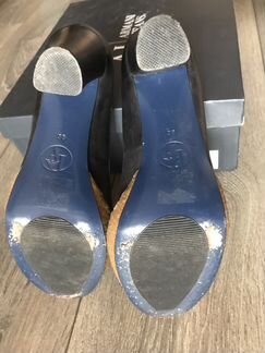 Туфли чёрные Armani Jeans