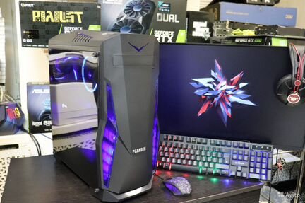 Ryzen 5 1600X (NEW) + GTX 1050Ti 4 Гб. Игровой пк